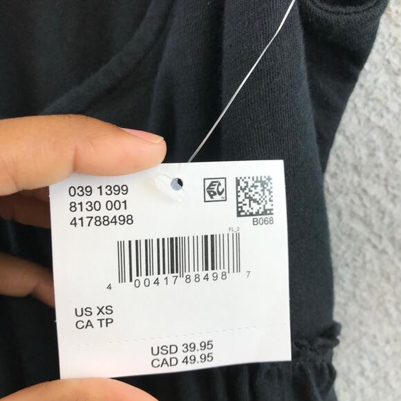 New American eagle Knit V-Neck Swing Mini Dress size XS - Picture 10 of 12